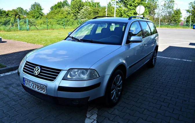 pomorskie Volkswagen Passat cena 8900 przebieg: 301000, rok produkcji 2002 z Kalety